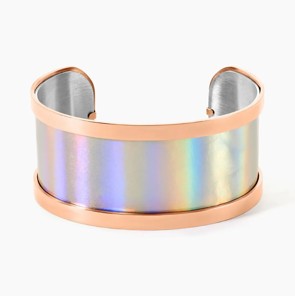 Bracelet Jonc Kayssi Acier Rose