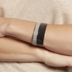 Bracelet Jonc Marie-adelaide Acier Blanc