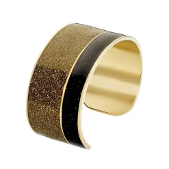 Bracelet Jonc Marie-adelaide Acier Jaune