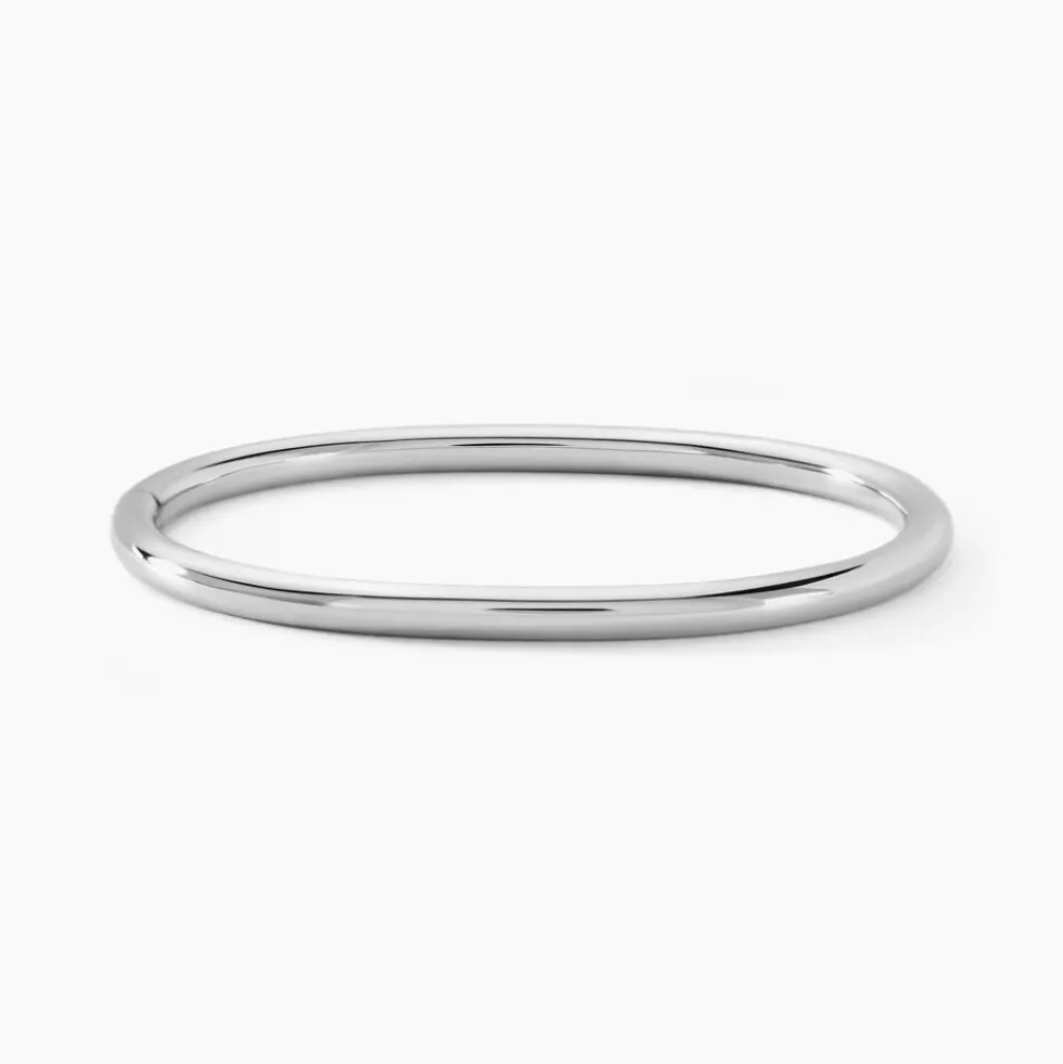 Bracelet Jonc Seville Acier Blanc