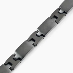 Bracelet Josua Acier Noir