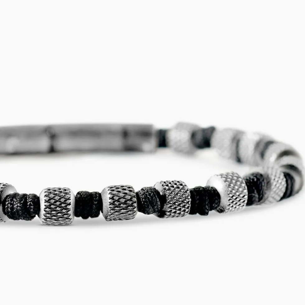 Bracelet Jourdan Acier Noir