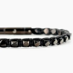 Bracelet Jourdan Acier Noir
