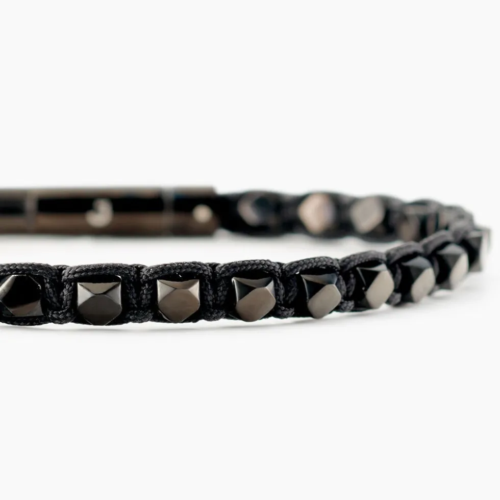 Bracelet Jourdan Acier Noir