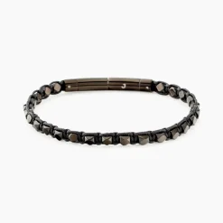 Bracelet Jourdan Acier Noir