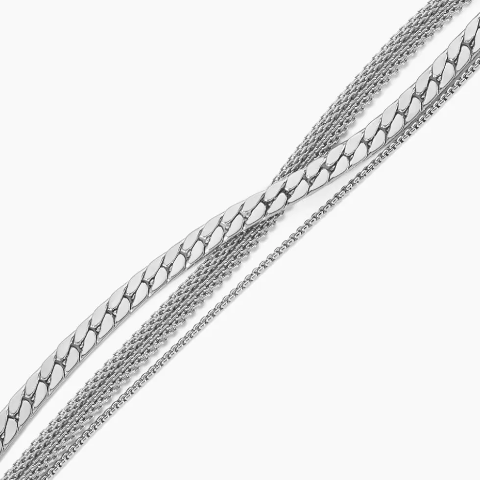 Bracelet Jourdan Arpad Acier Argenté