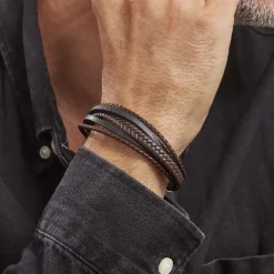 Bracelet Jourdan Byron Acier Blanc