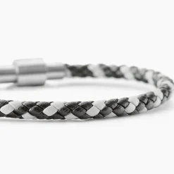 Bracelet Jourdan Cuir De Vache Bicolore