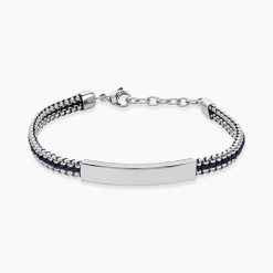 Bracelet Jourdan Joscelin Acier Argenté