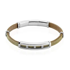 Bracelet Jourdan Kos Acier Blanc