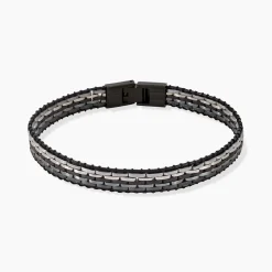 Bracelet Jourdan Orion Acier Noir