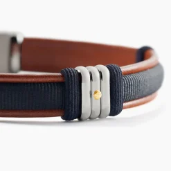 Bracelet Jourdan Orso Cuir Multicolore