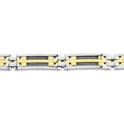 Bracelet Jourdan Priam Acier Bicolore