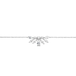 Bracelet Kaelle Or Blanc Oxyde De Zirconium