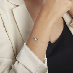 Bracelet Kanani Argent Blanc Perle De Culture