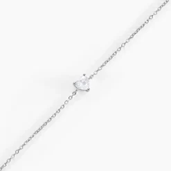 Bracelet Kelvyn Argent Blanc Oxyde De Zirconium