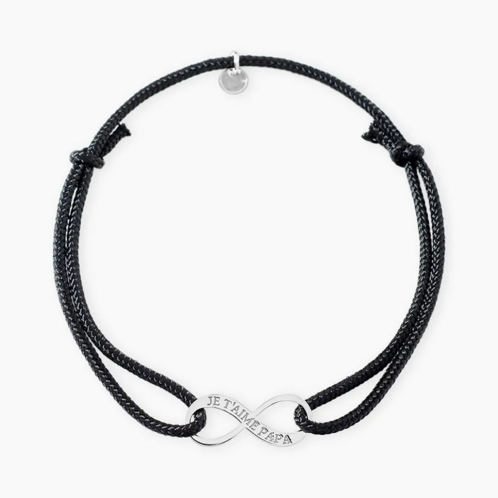 Bracelet Kwesi Argent Blanc