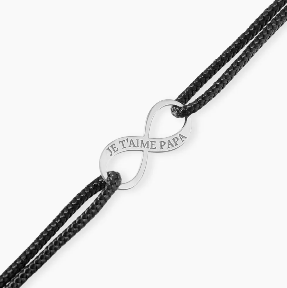 Bracelet Kwesi Argent Blanc