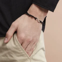 Bracelet Kwesi Argent Blanc