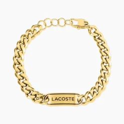 Bracelet Lacoste District Acier Jaune