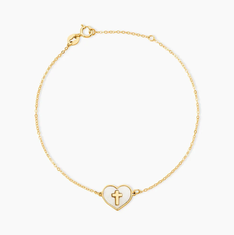 Bracelet Lawrie Or Jaune Nacre