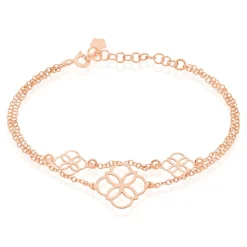 Bracelet Letizia Argent Rose
