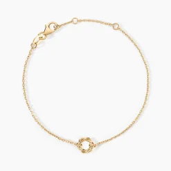 Bracelet Lou Plaqué Or Jaune