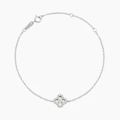 Bracelet Lubomila Argent Blanc Oxyde De Zirconium