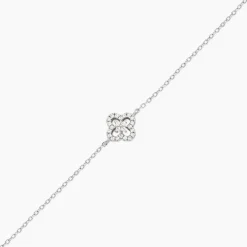 Bracelet Lubomila Argent Blanc Oxyde De Zirconium