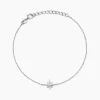 Bracelet Lysianne Argent Blanc Oxyde De Zirconium