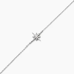 Bracelet Lysianne Argent Blanc Oxyde De Zirconium