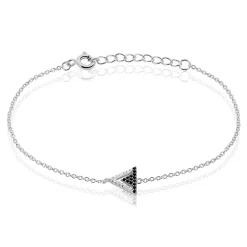 Bracelet Maelys Argent Blanc Oxyde De Zirconium