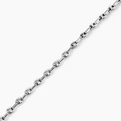 Bracelet Maille Argent Carrus