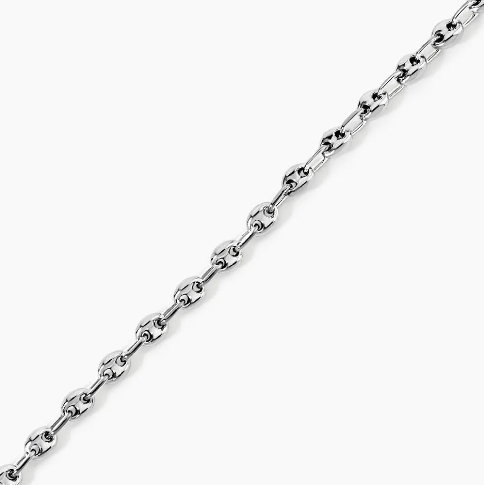 Bracelet Maille Argent Carrus
