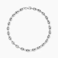 Bracelet Maille Argent Carrus