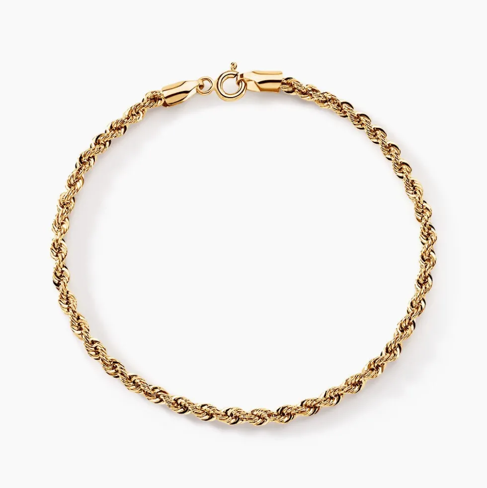 Bracelet Maille Cordelia Or Jaune