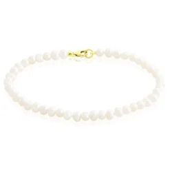 Bracelet Marie-aurore Or Jaune Perle De Culture