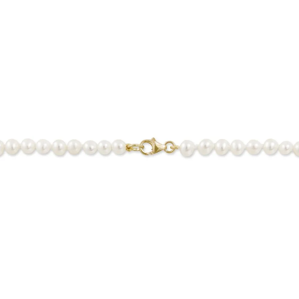 Bracelet Marie-aurore Or Jaune Perle De Culture