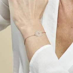 Bracelet Marva Argent Rose