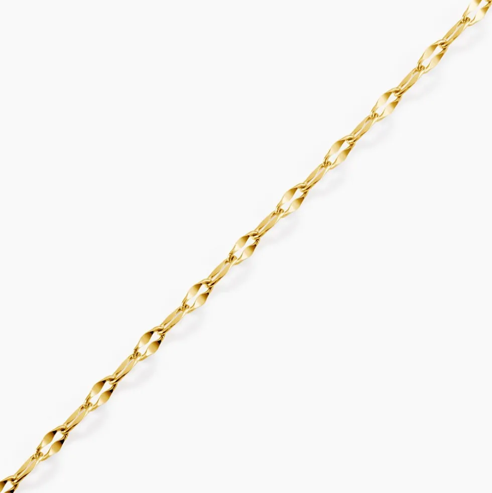 Bracelet Mauricette Acier Jaune