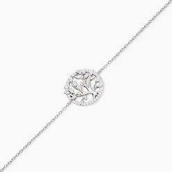 Bracelet Maximilian Argent Blanc Oxyde De Zirconium