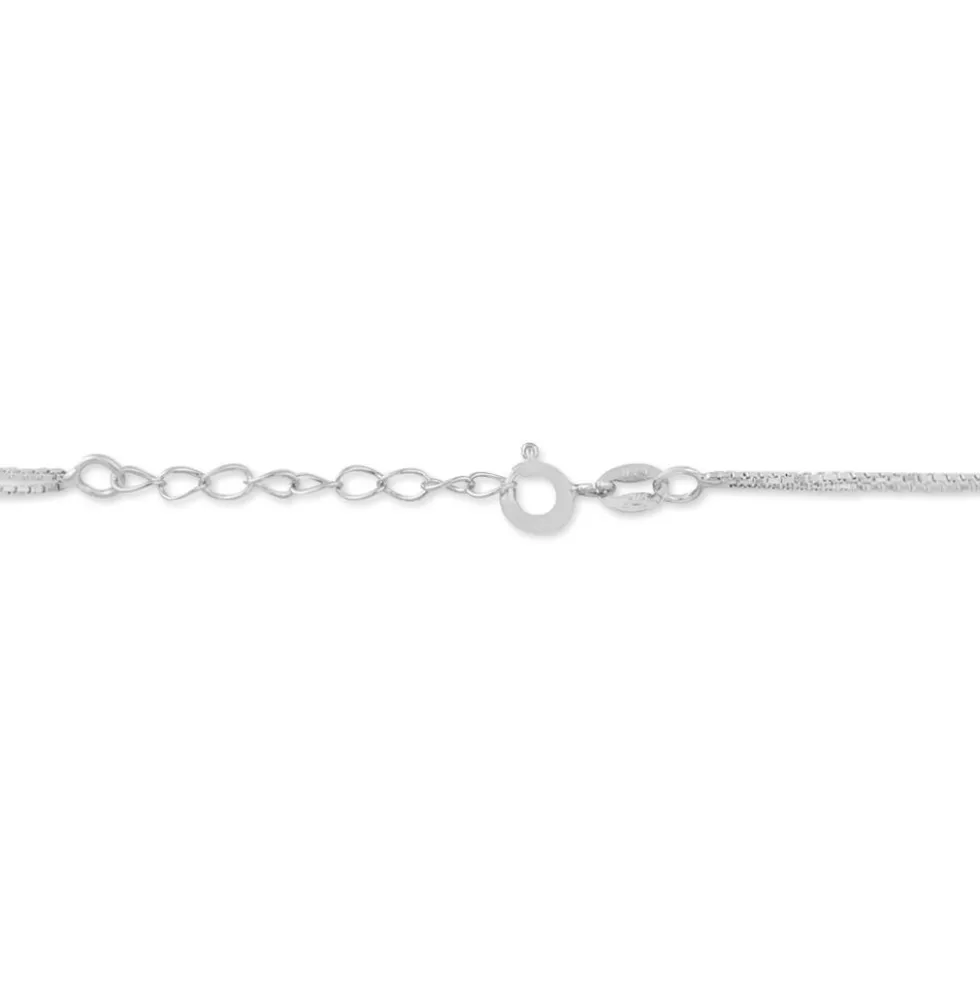 Bracelet Maylin Argent Blanc