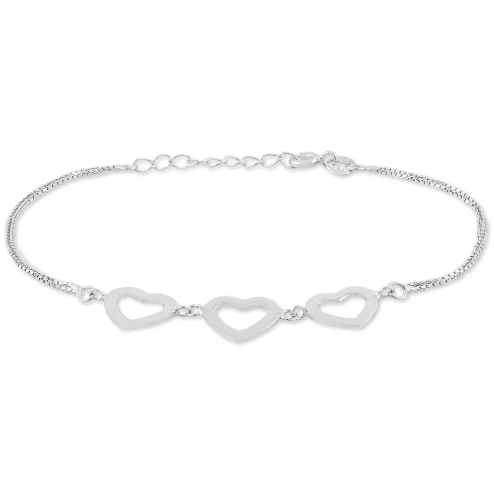 Bracelet Maylin Argent Blanc