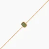 Bracelet Memory Plaqué Or Jaune Aventurine