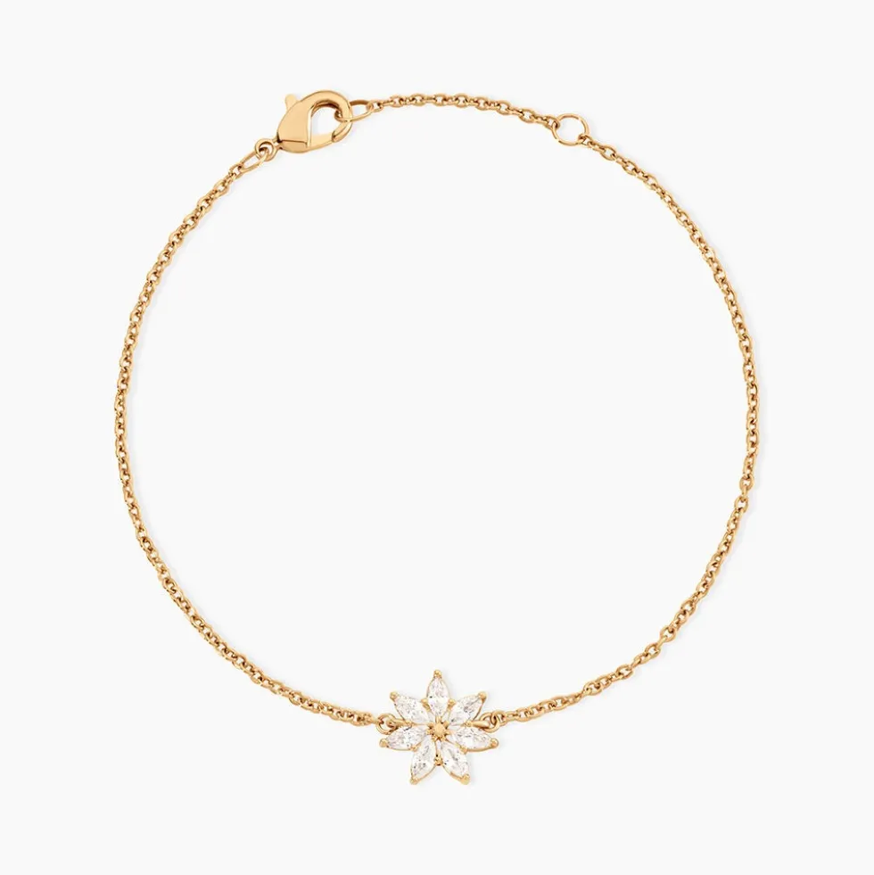 Bracelet Mia Plaqué Or Doré Oxyde De Zirconium