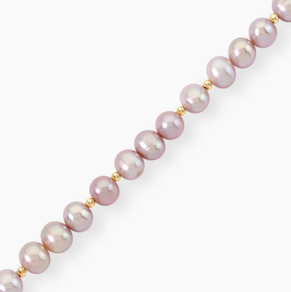 Bracelet Multicolore Or Jaune Perle De Culture