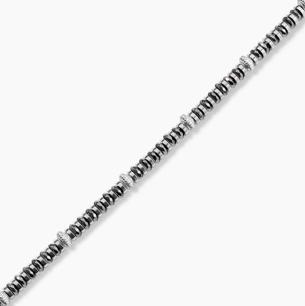 Bracelet Naturel Autres Noir Hématite