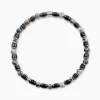 Bracelet Naturel Autres Vert Hématite Agate Turquoise