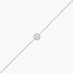 Bracelet Nour-imen Or Blanc Diamant