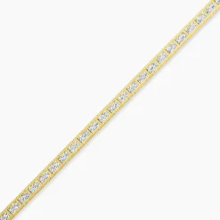 Bracelet Nuriaae Argent Jaune